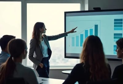 businesswoman-giving-presentation